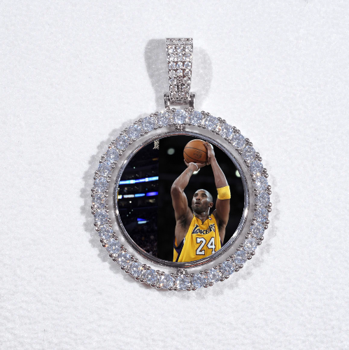 3D Spinning 2-Faced Custom Picture Pendant