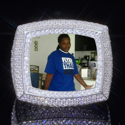 3D CUSTOM PICTURE ICED RING