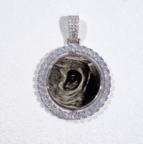 3D Spinning 2-Faced Custom Picture Pendant