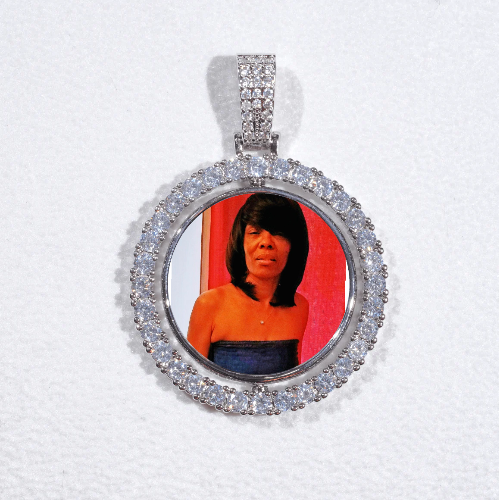 3D Spinning 2-Faced Custom Picture Pendant