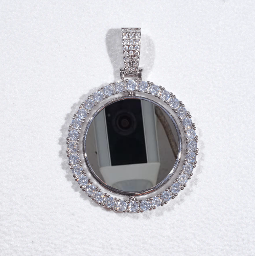 3D Spinning 2-Faced Custom Picture Pendant