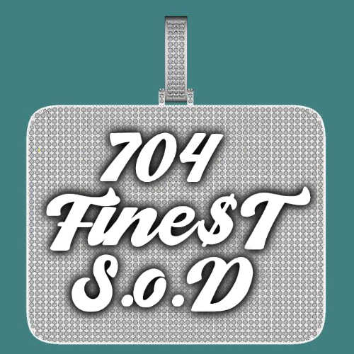 CUSTOM LETTER NECKLACE 3D BIG SQUARE