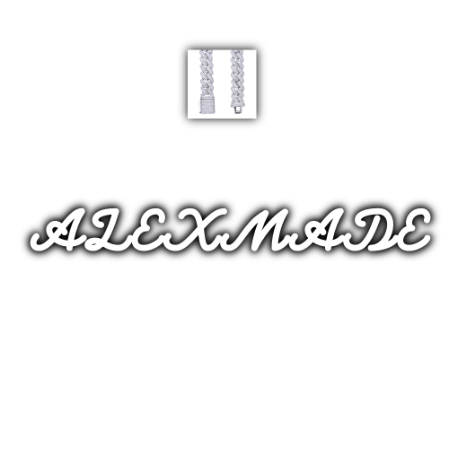 Script Custom Letter Necklace