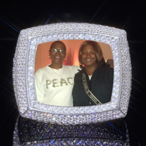 3D CUSTOM PICTURE ICED RING