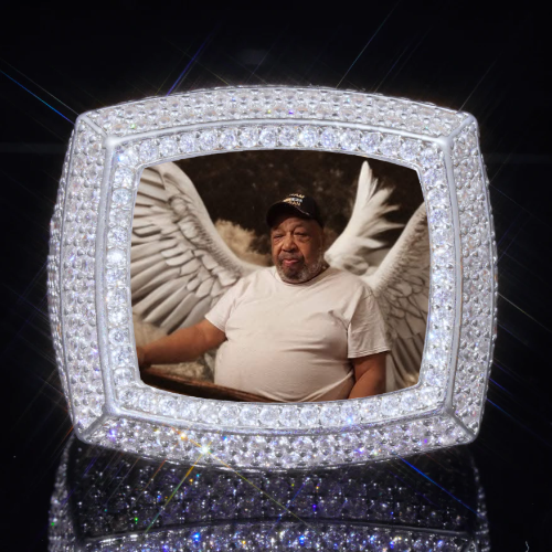 3D CUSTOM PICTURE ICED RING