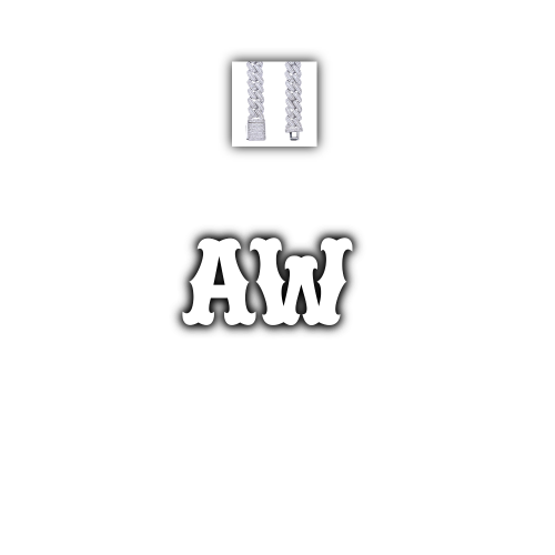 Custom Letters Freibeuter Font Necklace
