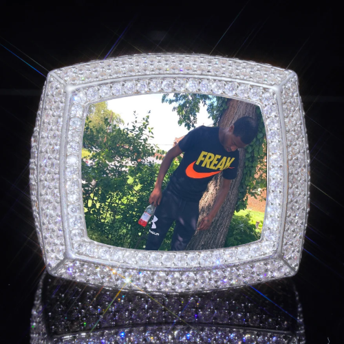3D CUSTOM PICTURE ICED RING