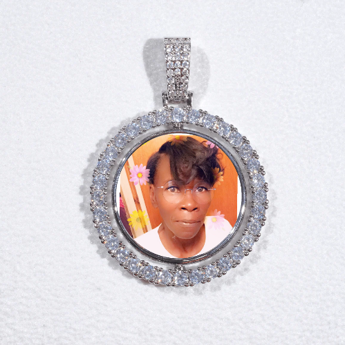 3D Spinning 2-Faced Custom Picture Pendant