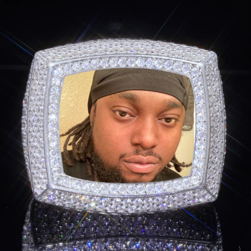 3D CUSTOM PICTURE ICED RING