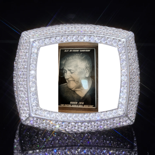 3D CUSTOM PICTURE ICED RING