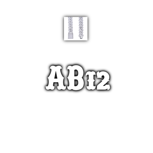 Custom Letters Freibeuter Font Necklace
