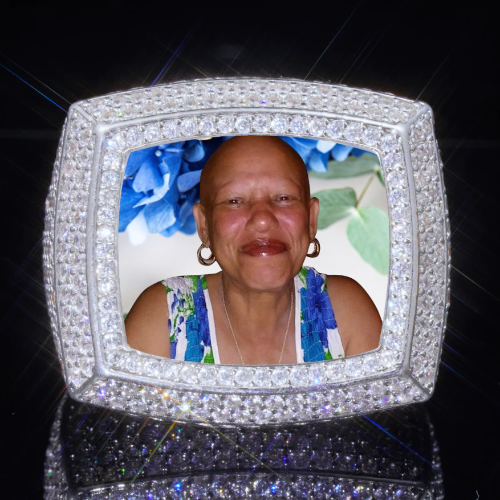 3D CUSTOM PICTURE ICED RING