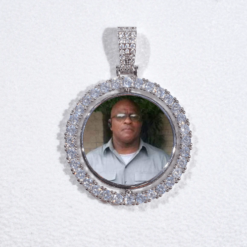 3D Spinning 2-Faced Custom Picture Pendant