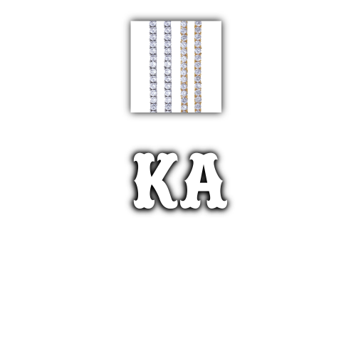 Custom Letters Freibeuter Font Necklace
