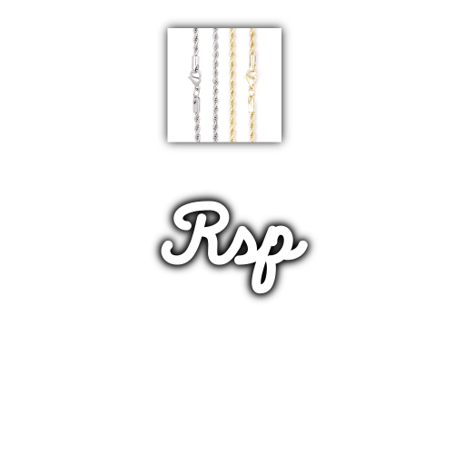 Script Custom Letter Necklace