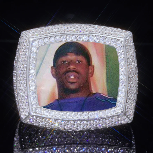 3D CUSTOM PICTURE ICED RING