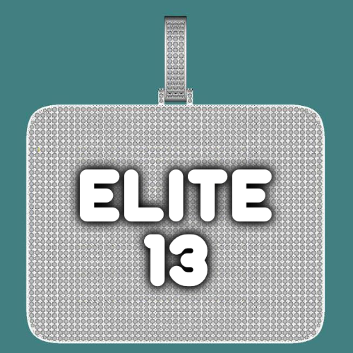 CUSTOM LETTER NECKLACE 3D BIG SQUARE