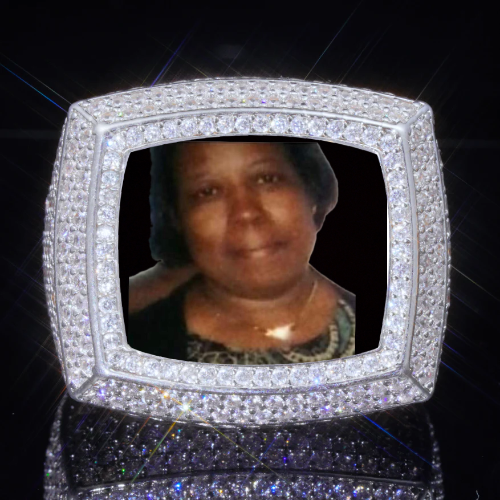 3D CUSTOM PICTURE ICED RING