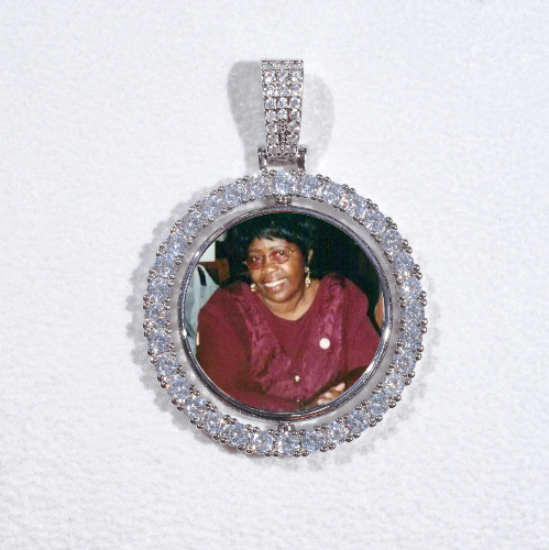 3D Spinning 2-Faced Custom Picture Pendant