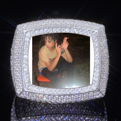 3D CUSTOM PICTURE ICED RING