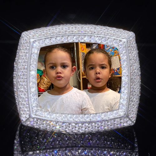 3D CUSTOM PICTURE ICED RING