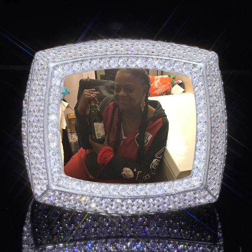 3D CUSTOM PICTURE ICED RING