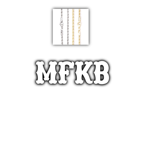 Custom Letters Freibeuter Font Necklace
