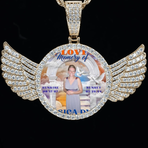 CUSTOM PICTURE PENDANT STYLE-4