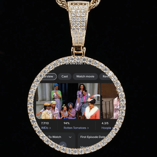 CUSTOM PICTURE PENDANT STYLE-1