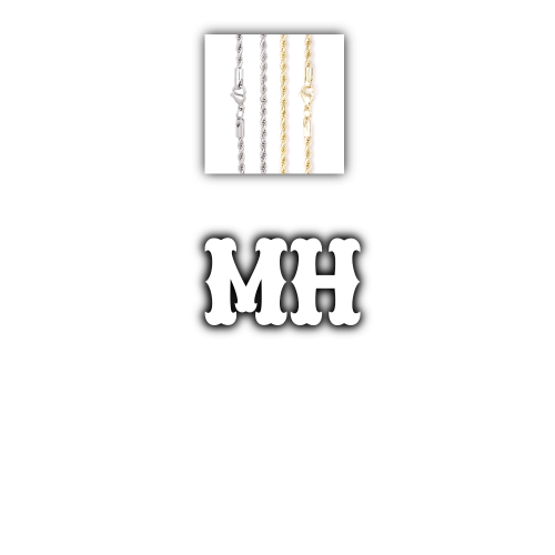 Custom Letters Freibeuter Font Necklace