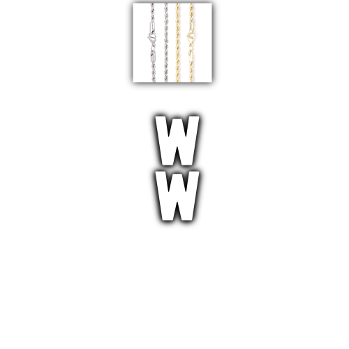 Custom Letters Baguette Two Layer Necklace