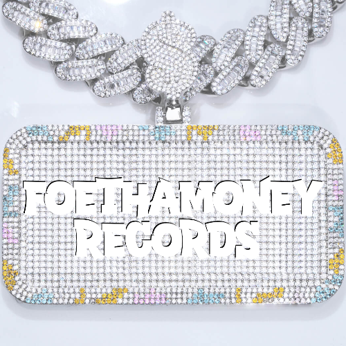 CUSTOM LETTER NECKLACE 3D COLORFUL SQUARE
