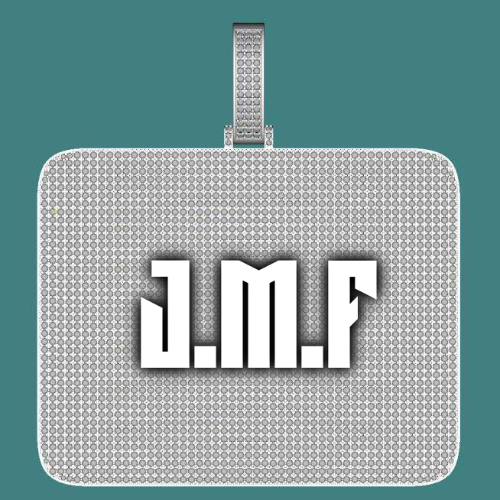 CUSTOM LETTER NECKLACE 3D BIG SQUARE