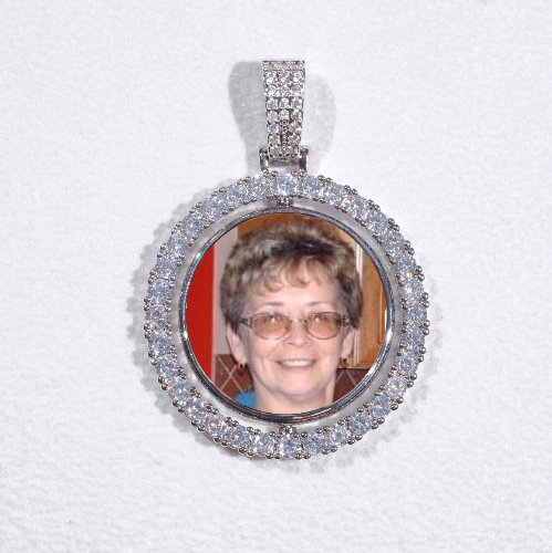 3D Spinning 2-Faced Custom Picture Pendant