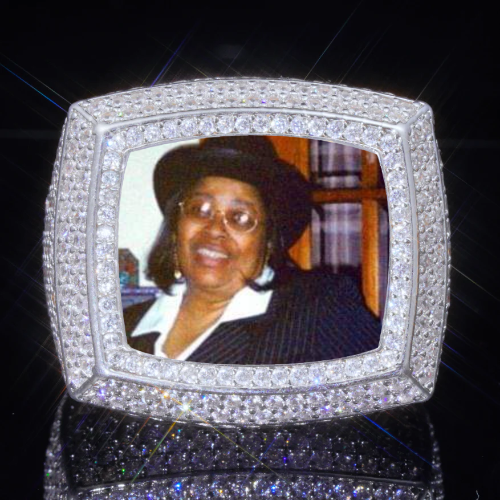 3D CUSTOM PICTURE ICED RING
