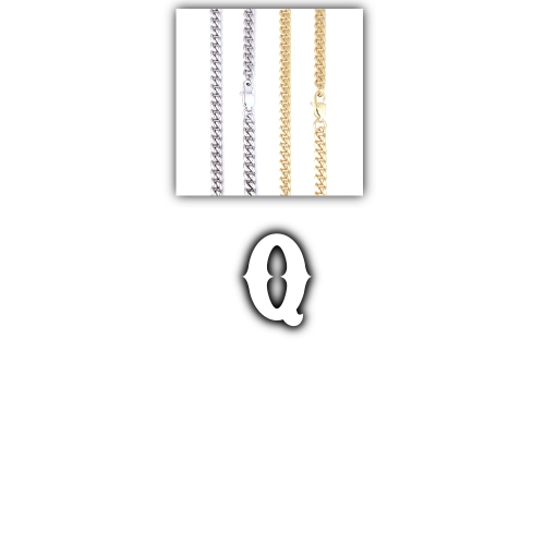 Custom Letters Freibeuter Font Necklace