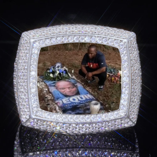 3D CUSTOM PICTURE ICED RING