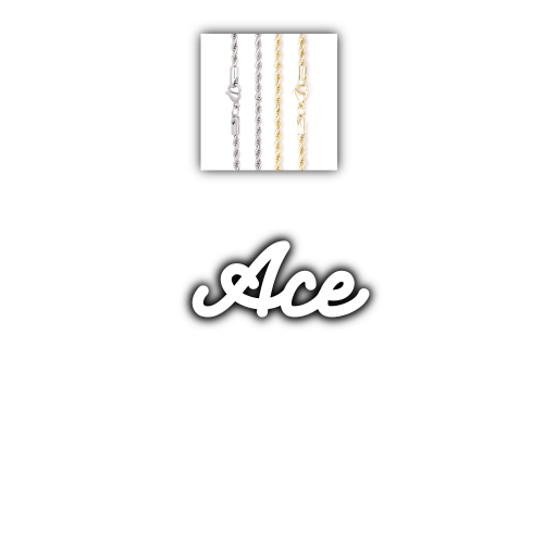 Script Custom Letter Necklace
