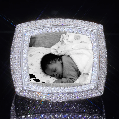 3D CUSTOM PICTURE ICED RING