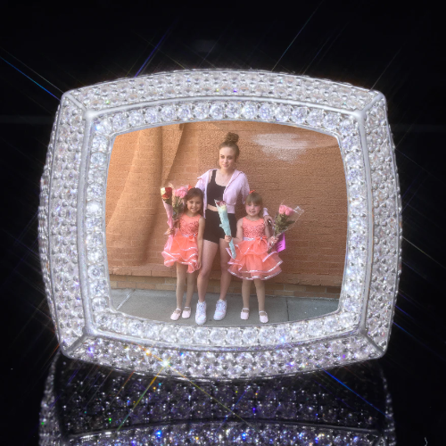 3D CUSTOM PICTURE ICED RING