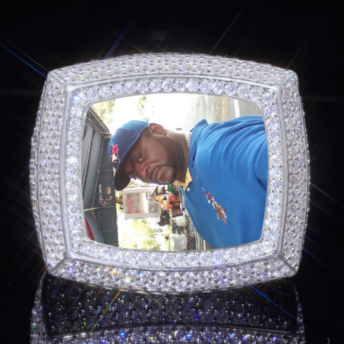 3D CUSTOM PICTURE ICED RING