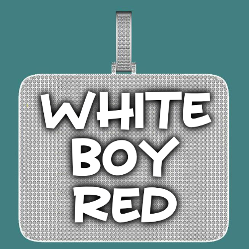CUSTOM LETTER NECKLACE 3D BIG SQUARE
