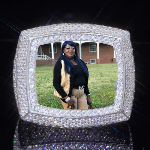 3D CUSTOM PICTURE ICED RING