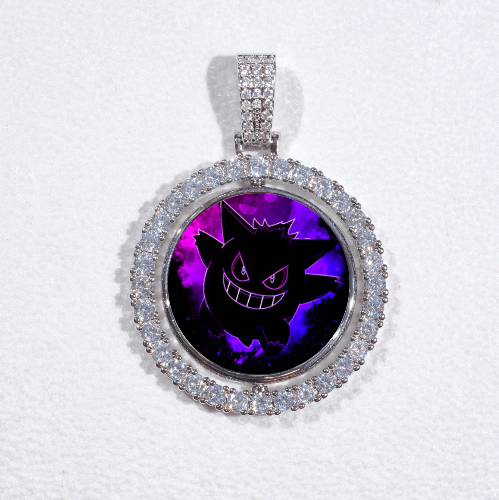 3D Spinning 2-Faced Custom Picture Pendant