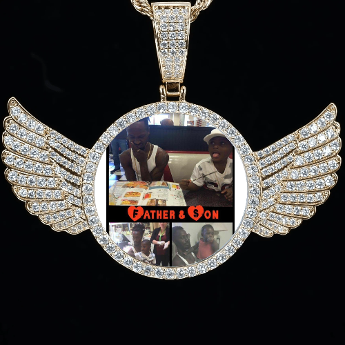 CUSTOM PICTURE PENDANT STYLE-4