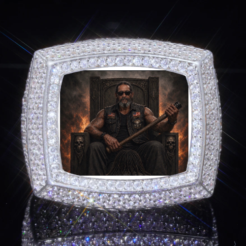 3D CUSTOM PICTURE ICED RING