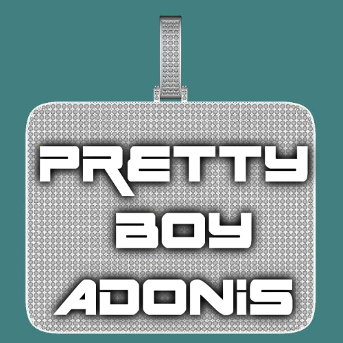 CUSTOM LETTER NECKLACE 3D BIG SQUARE