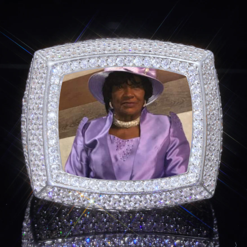 3D CUSTOM PICTURE ICED RING
