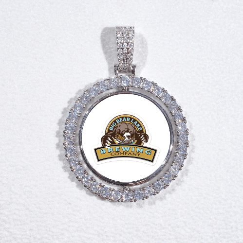 3D Spinning 2-Faced Custom Picture Pendant