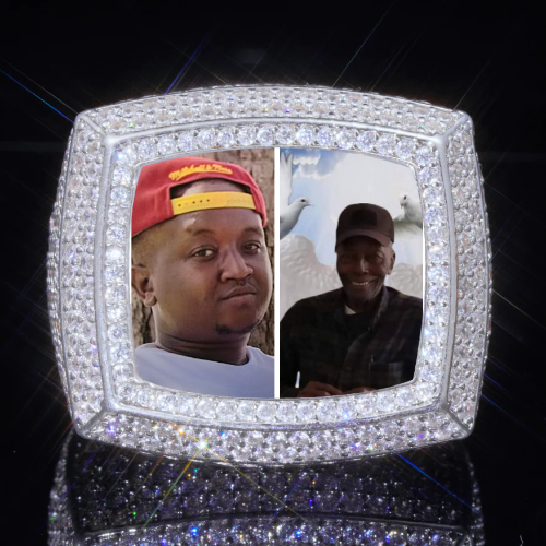 3D CUSTOM PICTURE ICED RING